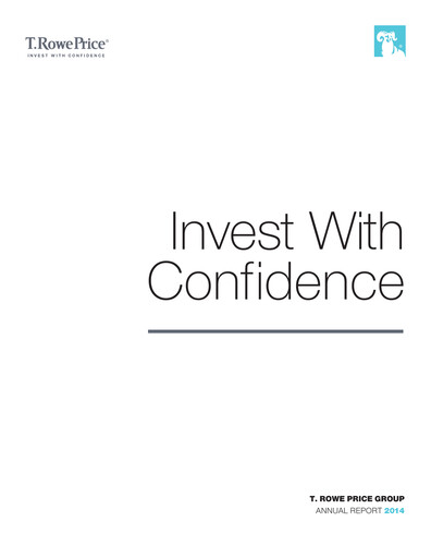 Thumbnail T. Rowe Price
 Annual Report 2014