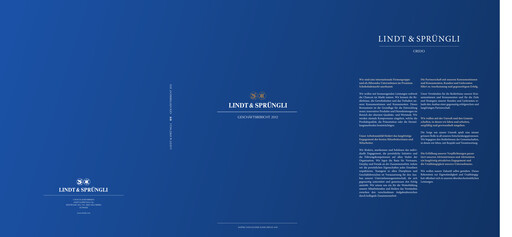 Thumbnail Chocoladefabriken Lindt & Sprüngli Annual Report 2012