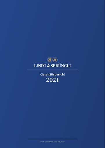 Thumbnail Chocoladefabriken Lindt & Sprüngli Annual Report 2021
