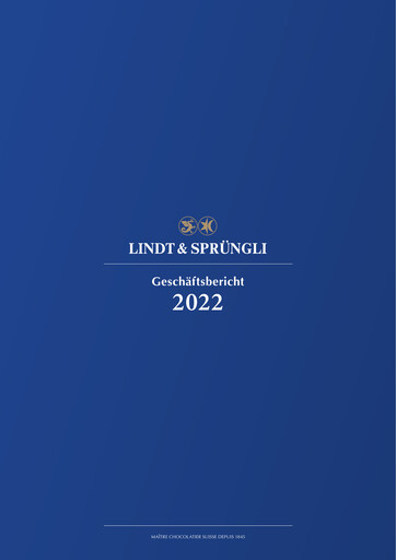 Thumbnail Chocoladefabriken Lindt & Sprüngli Annual Report 2022