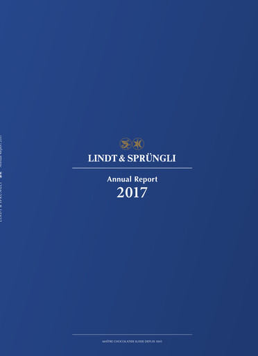 Thumbnail Chocoladefabriken Lindt & Sprüngli Annual Report 2017