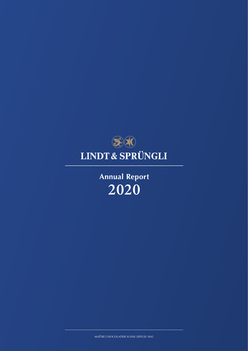 Thumbnail Chocoladefabriken Lindt & Sprüngli Annual Report 2020