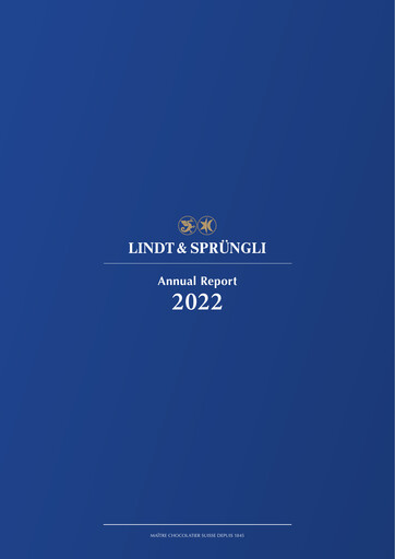 Thumbnail Chocoladefabriken Lindt & Sprüngli Annual Report 2022