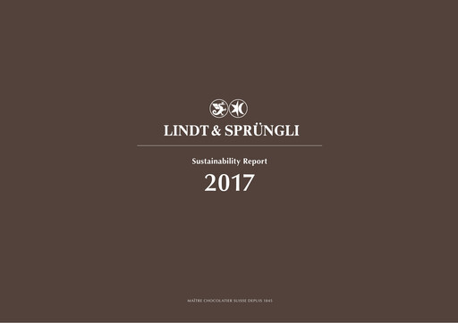 Thumbnail Chocoladefabriken Lindt & Sprüngli Sustainability Report 2017