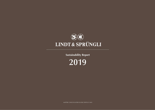 Thumbnail Chocoladefabriken Lindt & Sprüngli Sustainability Report 2019
