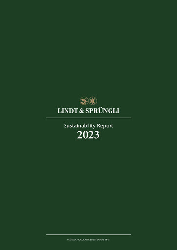 Thumbnail Chocoladefabriken Lindt & Sprüngli Sustainability Report 2023