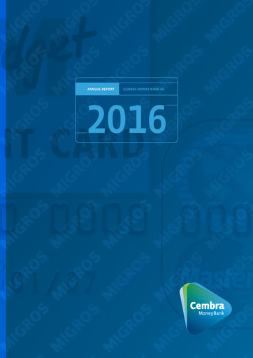 Thumbnail Cembra Money Bank Annual Report 2016