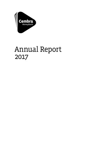 Thumbnail Cembra Money Bank Annual Report 2017