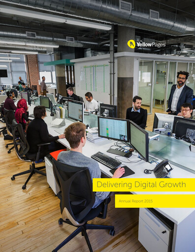 Miniature Yellow Pages (Canada) Rapport annuel 2015