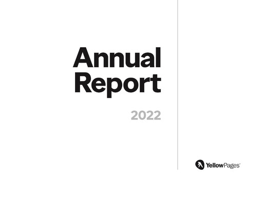 Miniature Yellow Pages (Canada) Rapport annuel 2022