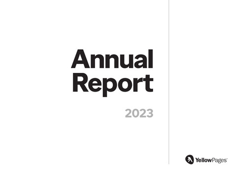 Miniature Yellow Pages (Canada) Rapport annuel 2023