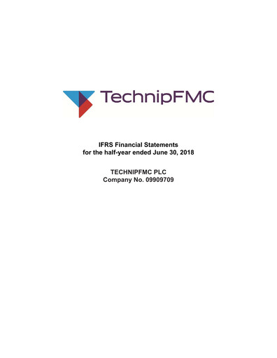 Thumbnail TechnipFMC
 Half-year Report 2018-h1