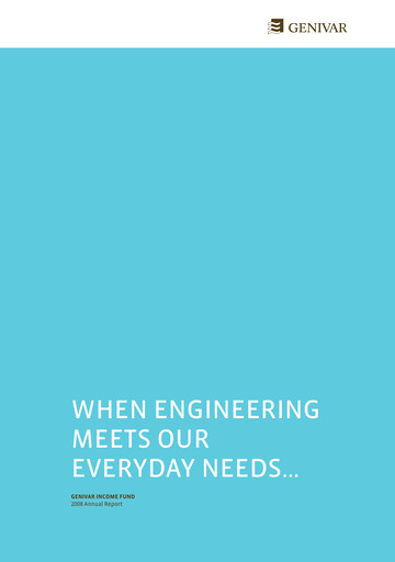 Thumbnail WSP Global
 Annual Report 2008