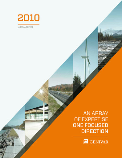 Thumbnail WSP Global
 Annual Report 2010