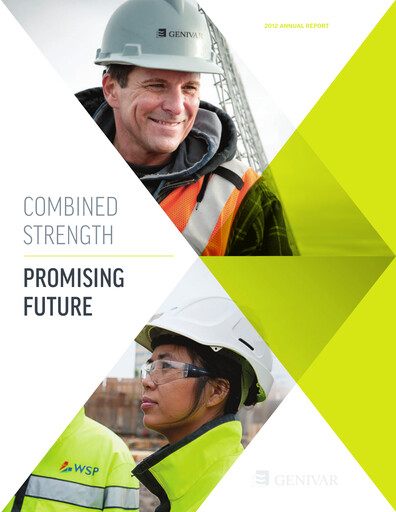 Thumbnail WSP Global
 Annual Report 2012