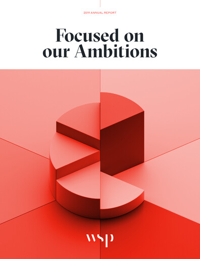 Thumbnail WSP Global
 Annual Report 2019