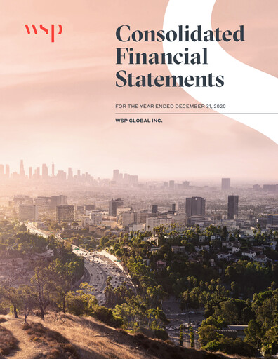 Thumbnail WSP Global
 Financial Statement 2020