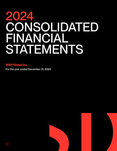 Thumbnail WSP Global
 Financial Statement 2024