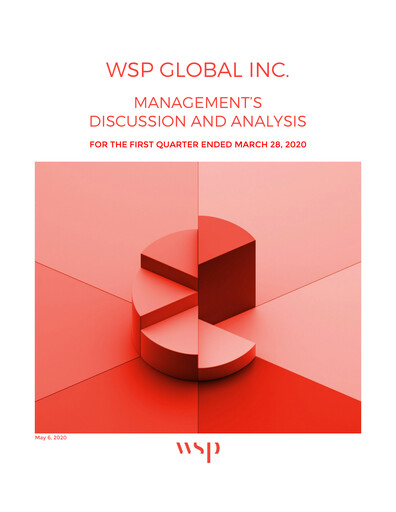 Vorschaubild WSP Global
 Quartalsbericht 2020-q1