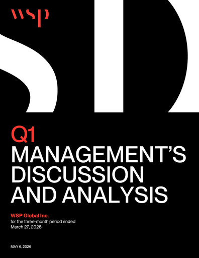 Thumbnail WSP Global
 Quarterly Report 2026-q1