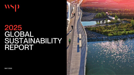 Miniature WSP Global
 Rapport de durabilité 2025