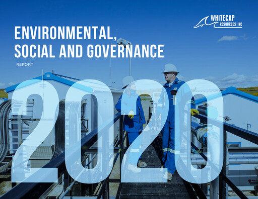 Thumbnail Whitecap Resources ESG Report 2020