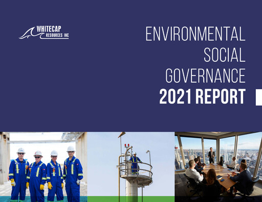 Thumbnail Whitecap Resources ESG Report 2021