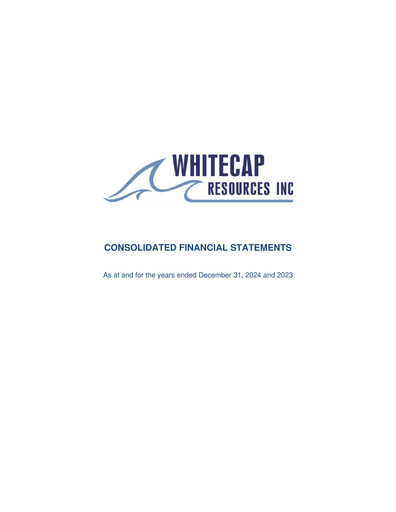 Thumbnail Whitecap Resources Financial Statement 2024
