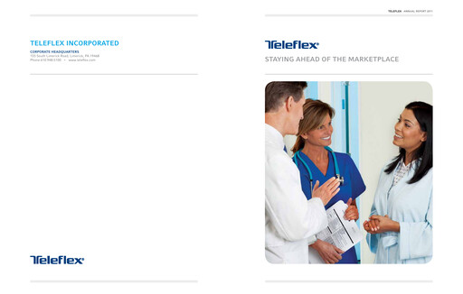 Thumbnail Teleflex Annual Report 2011
