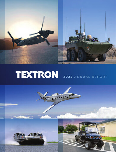 Thumbnail Textron Annual Report 2025