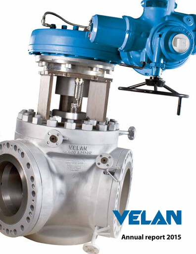 Thumbnail Velan Annual Report 2015