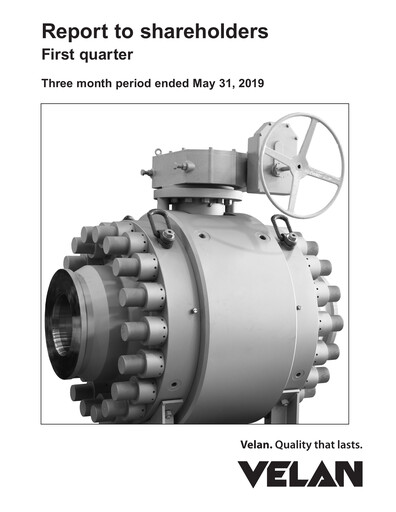 Thumbnail Velan Quarterly Report 2020-q1