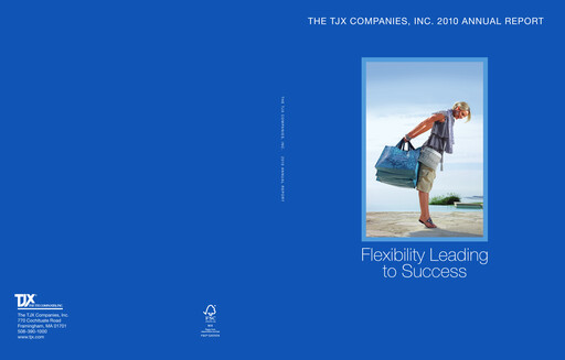 Miniature TJX Companies Rapport annuel 2010