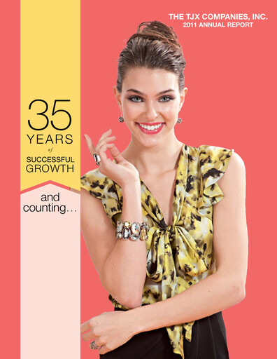 Miniature TJX Companies Rapport annuel 2011