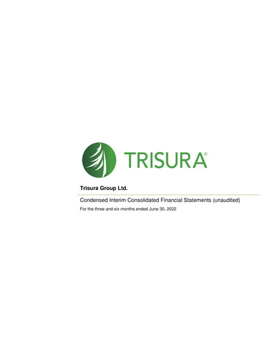 Thumbnail Trisura Group Quarterly Report 2022-q2
