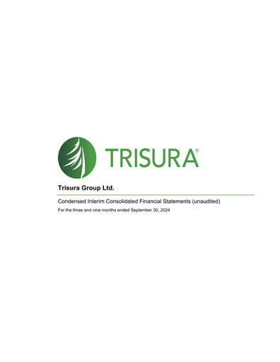 Thumbnail Trisura Group Quarterly Report 2024-q3