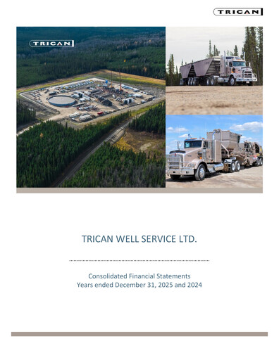 Thumbnail Trican Well Service Financial Statement 2025