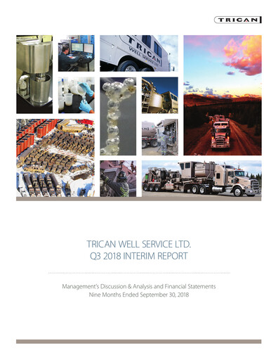 Thumbnail Trican Well Service Quarterly Report 2018-q3