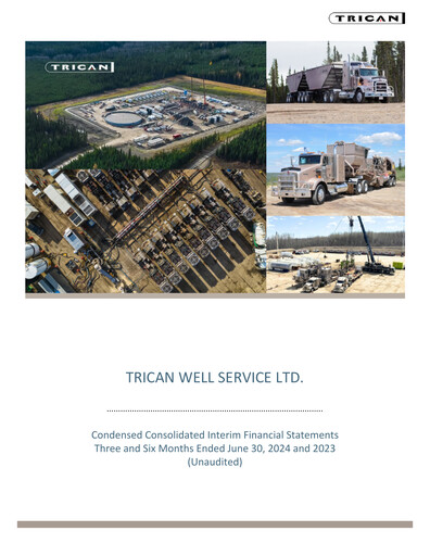 Thumbnail Trican Well Service Quarterly Report 2024-q2