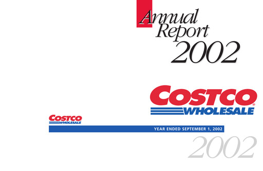 Thumbnail Costco Annual Report 2002