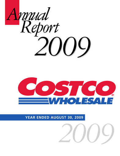 Thumbnail Costco Annual Report 2009