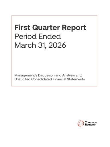 Thumbnail Thomson Reuters
 Quarterly Report 2026-q1