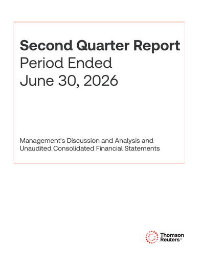 Thumbnail Thomson Reuters
 Quarterly Report 2026-q2