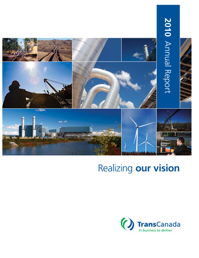 Miniature TC Energy
 Rapport annuel 2010