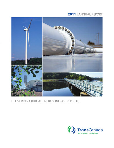 Miniature TC Energy
 Rapport annuel 2011