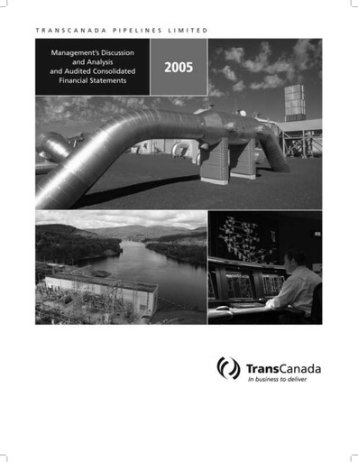 Thumbnail TC Energy
 Financial Report 2005