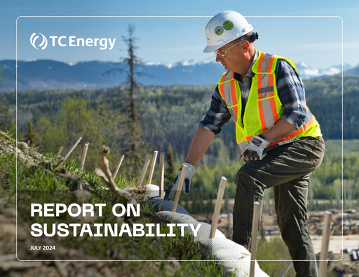 Thumbnail TC Energy
 Sustainability Report 2024