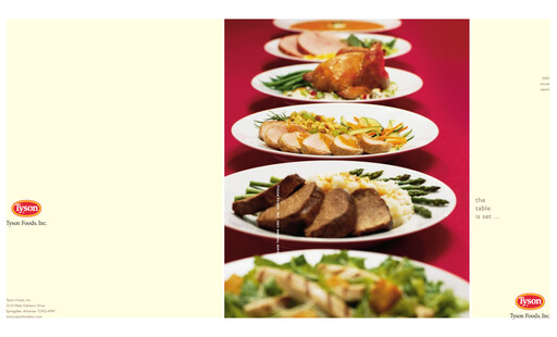 Thumbnail Tyson Foods
 Annual Report 2002