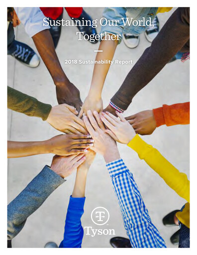 Thumbnail Tyson Foods
 Sustainability Report 2018