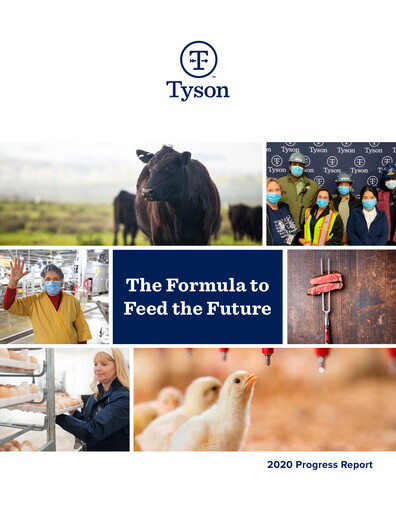 Thumbnail Tyson Foods
 Sustainability Report 2020